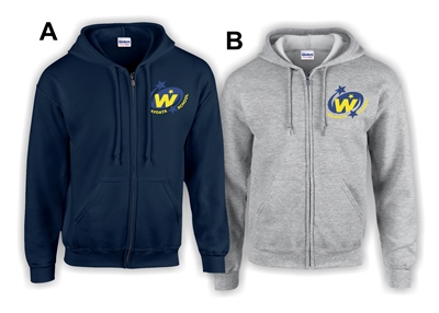 Wayoata School Youth Full Zip Hood